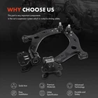 2Pcs Front Lower Control Arm with Ball Joint Assembly for Volvo V40 2014 2019