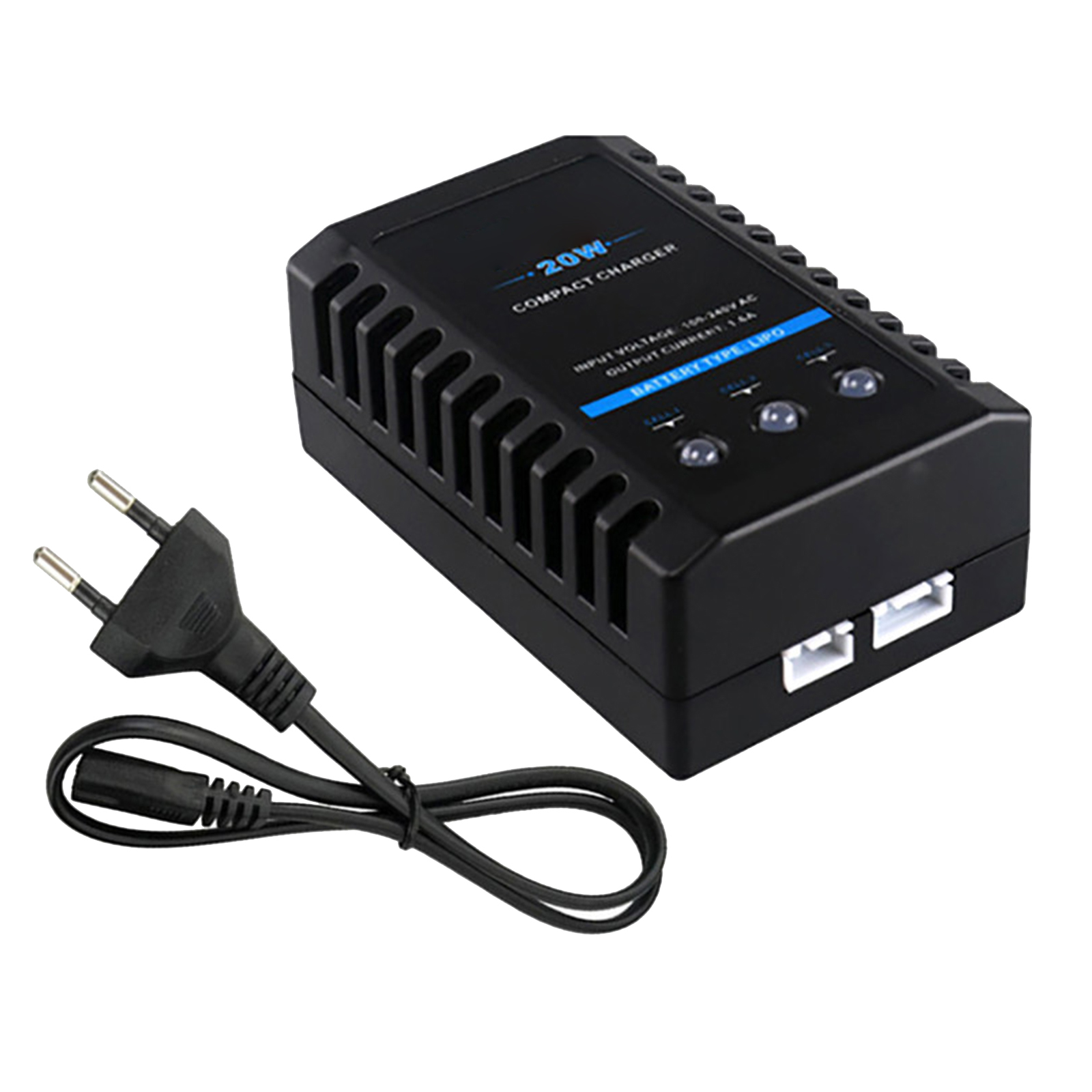 Batería de Litio LiPo 2S 3S 7.4V 11.1V Enchufe EU/US B3 Cargadores de Batería Equilibrados