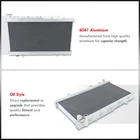 2 Row Aluminum Radiator For 1991 1999 Nissan Sentra SE 1 6 GA16 B13/B14