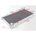 2 Row Aluminum Radiator For 1991 1999 Nissan Sentra SE 1 6 GA16 B13/B14