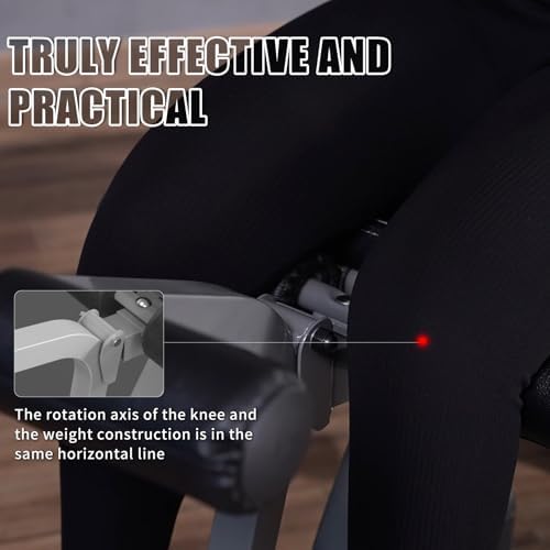 2 in 1 Adjustable Leg Extension and Curl Machine  Easy Transition  Home Gym Leg Machine  Weight Capacity 660LBS