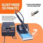 2in1 T12 Solder iron Digital soldering Station 670W Hot Air Rework Station