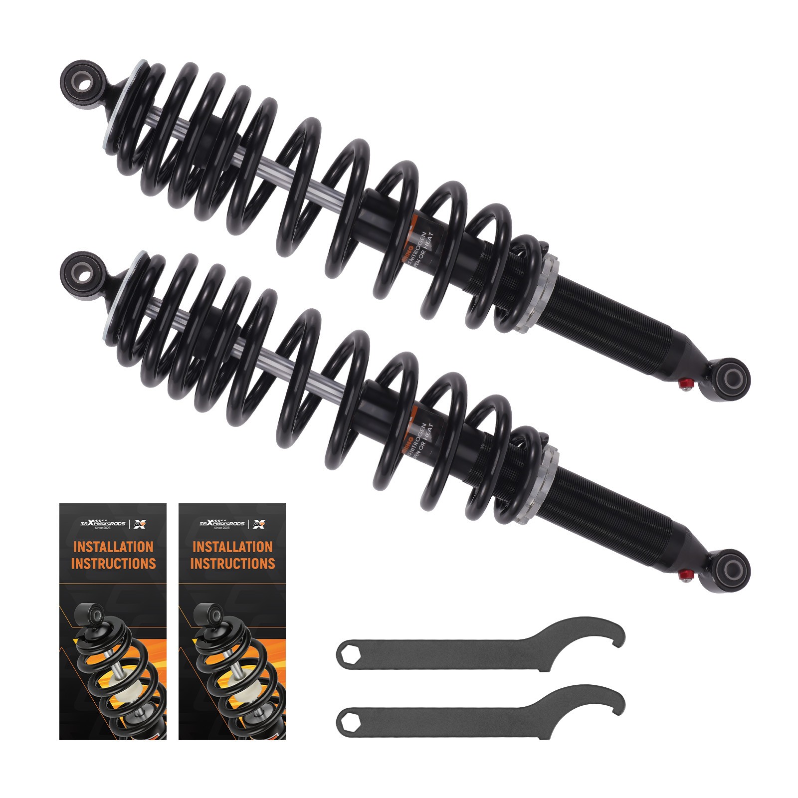 2x Rear Gas Shock Strut Absorbers for Can Am Outlander 650 2010 2012 4x4 EFI