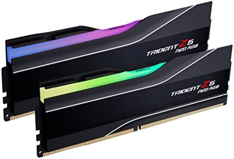 32GB G Skill DDR5 Trident Z5 Neo RGB 6000MHz CL30 1 35V Dual Channel Kit  2X 16GB  Black