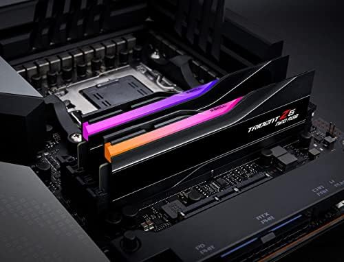 32GB G Skill DDR5 Trident Z5 Neo RGB 6000MHz CL30 1 35V Dual Channel Kit  2X 16GB  Black
