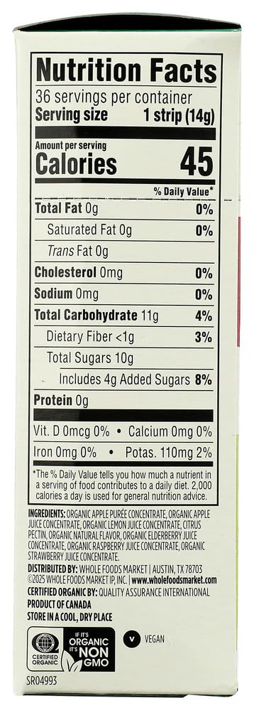 That’s it. Variety, 100% Natural Real Fruit Bar, High Fiber Vegan, Gluten Free Healthy Snack, Paleo for Children & Adults, Non GMO No Added Sugar (Blueberry, Strawberry, Fig) (36 Pack)