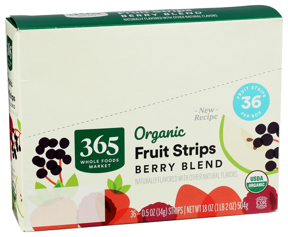 That’s it. Variety, 100% Natural Real Fruit Bar, High Fiber Vegan, Gluten Free Healthy Snack, Paleo for Children & Adults, Non GMO No Added Sugar (Blueberry, Strawberry, Fig) (36 Pack)
