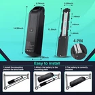 36V 48V Hailong Battery for 200W 1800W Ebike Electric Bike Lithium Battery BMS