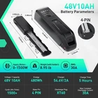 36V 48V Hailong Battery for 200W 1800W Ebike Electric Bike Lithium Battery BMS