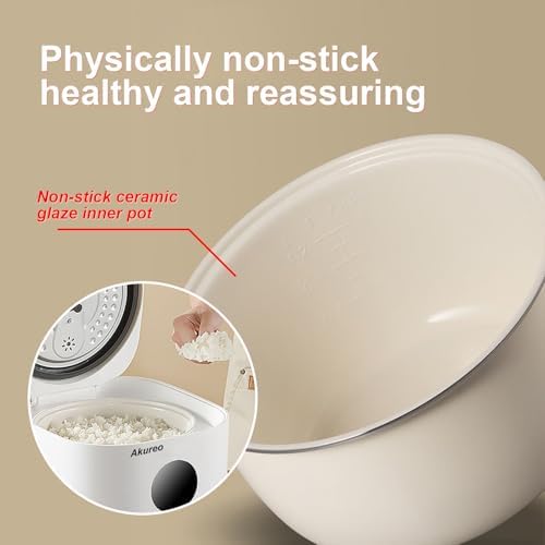 3L Healthy Low Carb Rice Cooker  Low Sugar Digital Steamer Porridge Soup Quick Rice White Rice Stainless Steel Filter Basket 5 Cooking Functions 24H Timer & Auto Keep Warm