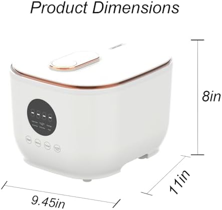 3L Healthy Low Carb Rice Cooker  Low Sugar Digital Steamer Porridge Soup Quick Rice White Rice Stainless Steel Filter Basket 5 Cooking Functions 24H Timer & Auto Keep Warm