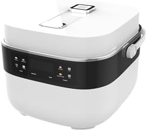 3L Healthy Low Carb Rice Cooker  Low Sugar Digital Steamer Porridge Soup Quick Rice White Rice Stainless Steel Filter Basket 5 Cooking Functions 24H Timer & Auto Keep Warm