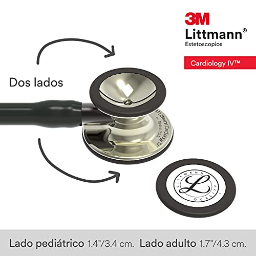 Estetoscopio 3 M Littmann Cardiology IV, standard-finish chestpiece, 27", Azul marino, 1