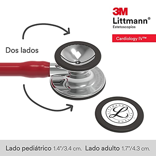 Estetoscopio 3 M Littmann Cardiology IV, standard-finish chestpiece, 27", Azul marino, 1