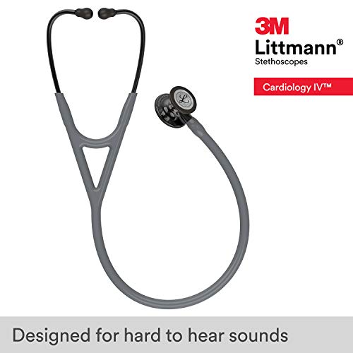 Estetoscopio 3 M Littmann Cardiology IV, standard-finish chestpiece, 27", Azul marino, 1