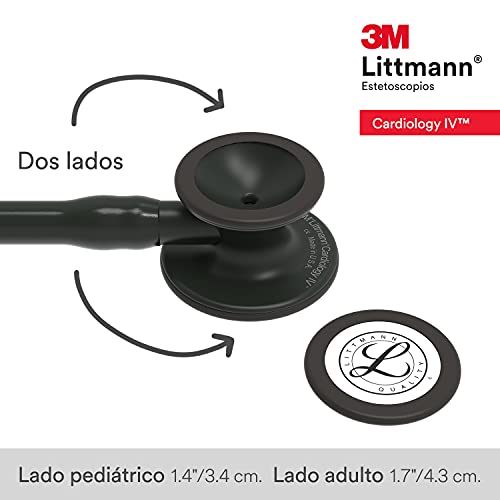 Estetoscopio 3 M Littmann Cardiology IV, standard-finish chestpiece, 27", Azul marino, 1
