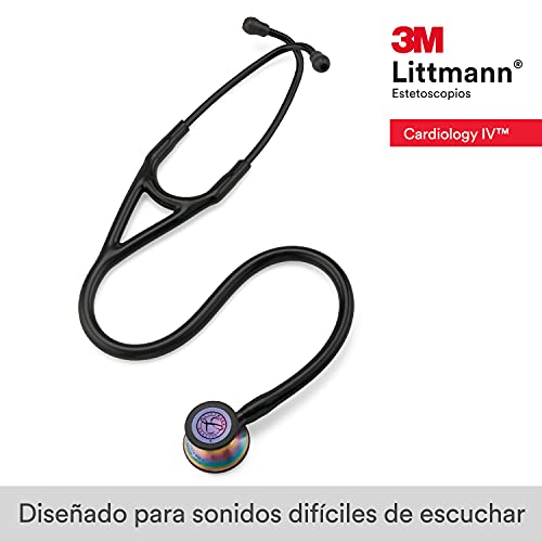 Estetoscopio 3 M Littmann Cardiology IV, standard-finish chestpiece, 27", Azul marino, 1