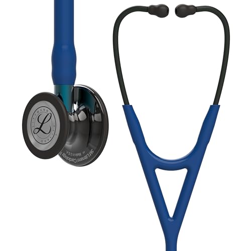 3M Littmann Cardiology IV Diagnostic Stethoscope  6177  More Than 2X as Loud  Weighs Less  Stainless Steel Mirror Finish Chestpiece and Stem  27 Black Tube