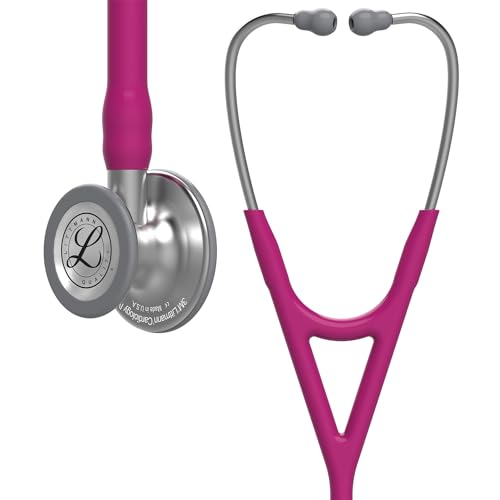3M Littmann Cardiology IV Diagnostic Stethoscope  6156  More Than 2X as Loud  Weighs Less  Stainless Steel Chestpiece  27 Plum Tube