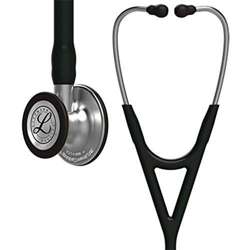 3M Littmann Cardiology IV Diagnostic Stethoscope  6152  More Than 2X as Loud  Weighs Less  Stainless Steel Chestpiece  27 Black Tube