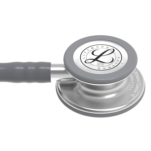 3M Littmann Classic III Monitoring Stethoscope  5620  More Than 2X as Loud  Weighs Less  Stainless Steel Chestpiece  27 Black Tube