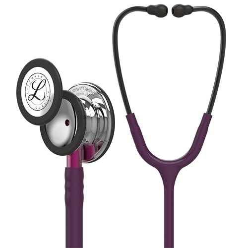 3M Littmann Classic III Monitoring Stethoscope  5646  Limited Edition  More Than 2X as Loud   Weighs Less    Stainless Steel High Polish Copper Chestpiece  27 Black Tube
