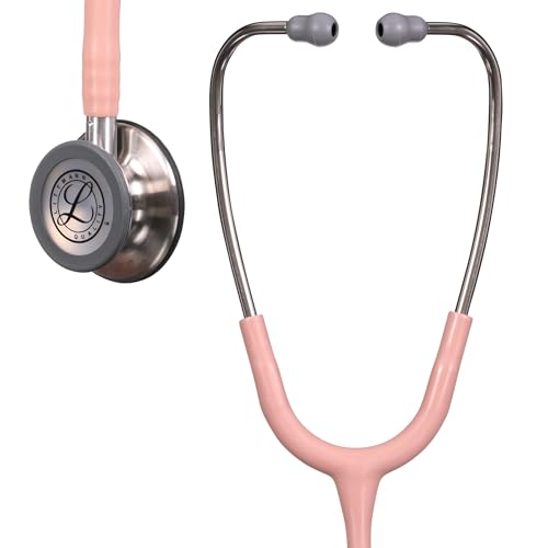 3M Littmann Classic III - Estetoscopio de monitoreo, 5831, más de 2 veces más fuerte, pesa menos, diafragma de acero inoxidable, tubo ciruela de 27 pulgadas