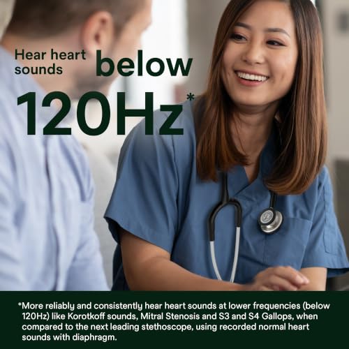 3M Littmann Classic III Monitoring Stethoscope  5620  More Than 2X as Loud  Weighs Less  Stainless Steel Chestpiece  27 Black Tube