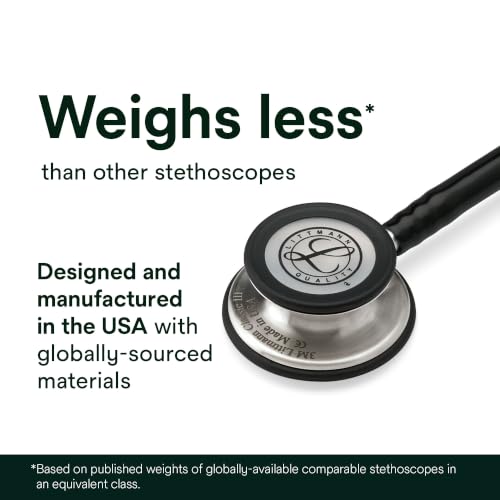3M Littmann Classic III Monitoring Stethoscope  5832  More Than 2X as Loud  Weighs Less  Stainless Steel Chestpiece  27 Lavender Tube