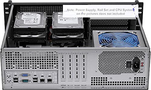 3U  3x5 25  5x3 5 HDD Bay   14 96 Deep   ATX/Micro ATX/Mini ITX  Rackmount Chassis  NO Power Supply  No Rail  No Backplane/Mobile Rack  No System and Case Only  IPC 3035S