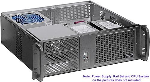 3U  3x5 25  5x3 5 HDD Bay   14 96 Deep   ATX/Micro ATX/Mini ITX  Rackmount Chassis  NO Power Supply  No Rail  No Backplane/Mobile Rack  No System and Case Only  IPC 3035S