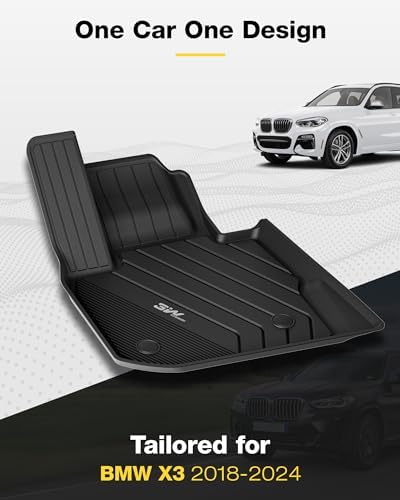 3W Tesla Model Y Juniper Floor Mats  Front Rear Cargo Liner & Seatback Protector  Custom Fit 2025 2026 Model Y Acecessories  TPE All Weather Odorless Non Slip  Black