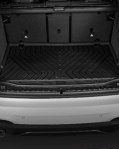 3W Tesla Model Y Juniper Floor Mats  Front Rear Cargo Liner & Seatback Protector  Custom Fit 2025 2026 Model Y Acecessories  TPE All Weather Odorless Non Slip  Black