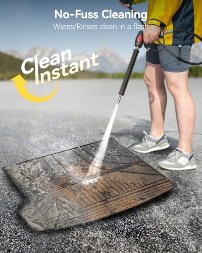 3W Tesla Model Y Juniper Floor Mats  Front Rear Cargo Liner & Seatback Protector  Custom Fit 2025 2026 Model Y Acecessories  TPE All Weather Odorless Non Slip  Black