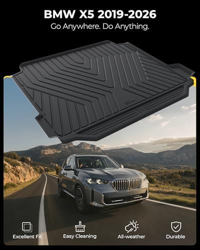3W Tesla Model Y Juniper Floor Mats  Front Rear Cargo Liner & Seatback Protector  Custom Fit 2025 2026 Model Y Acecessories  TPE All Weather Odorless Non Slip  Black