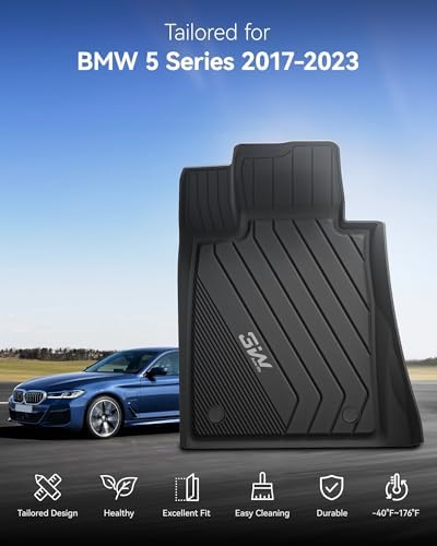 3W Tesla Model Y Juniper Floor Mats  Front Rear Cargo Liner & Seatback Protector  Custom Fit 2025 2026 Model Y Acecessories  TPE All Weather Odorless Non Slip  Black