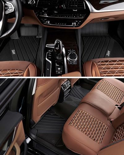 3W Tesla Model Y Juniper Floor Mats  Front Rear Cargo Liner & Seatback Protector  Custom Fit 2025 2026 Model Y Acecessories  TPE All Weather Odorless Non Slip  Black