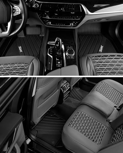 3W Tesla Model Y Juniper Floor Mats  Front Rear Cargo Liner & Seatback Protector  Custom Fit 2025 2026 Model Y Acecessories  TPE All Weather Odorless Non Slip  Black