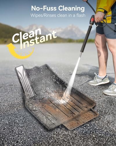 3W Tesla New Model Y Juniper Floor Mats and Cargo Liners  Full Set TPE Floor Liner for 2025 2026 Model Y  Cargo Mats and Seat Back Cover Protector  Car Mats for 2026 Tesla Model Y Juniper Accseeories