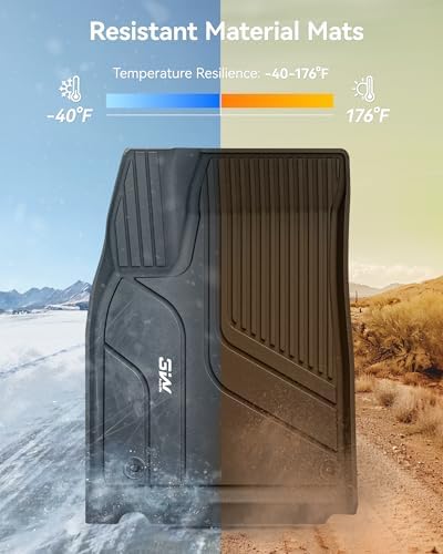 3W Tesla New Model Y Juniper Floor Mats and Cargo Liners  Full Set TPE Floor Liner for 2025 2026 Model Y  Cargo Mats and Seat Back Cover Protector  Car Mats for 2026 Tesla Model Y Juniper Accseeories