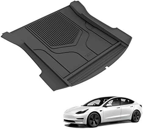 3W Tesla New Model Y Juniper Floor Mats and Cargo Liners  Full Set TPE Floor Liner for 2025 2026 Model Y  Cargo Mats and Seat Back Cover Protector  Car Mats for 2026 Tesla Model Y Juniper Accseeories