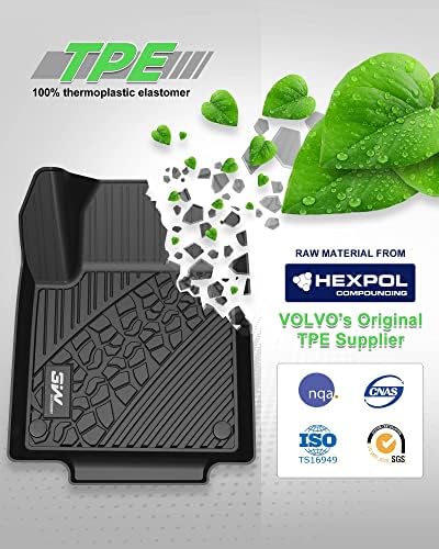 3W Tesla New Model Y Juniper Floor Mats and Cargo Liners  Full Set TPE Floor Liner for 2025 2026 Model Y  Cargo Mats and Seat Back Cover Protector  Car Mats for 2026 Tesla Model Y Juniper Accseeories