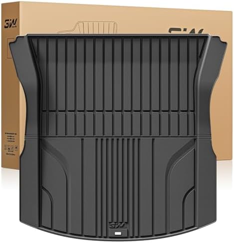 3W Tesla New Model Y Juniper Floor Mats and Cargo Liners  Full Set TPE Floor Liner for 2025 2026 Model Y  Cargo Mats and Seat Back Cover Protector  Car Mats for 2026 Tesla Model Y Juniper Accseeories