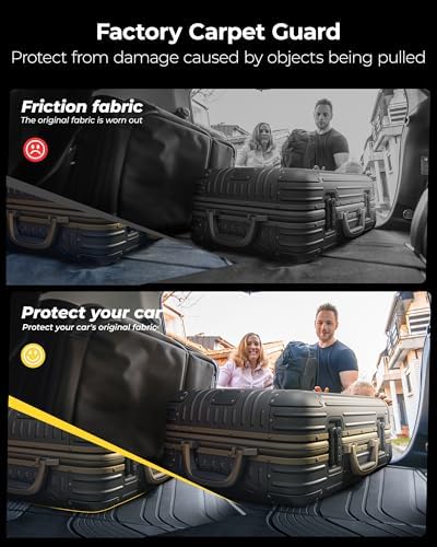 3W Tesla New Model Y Juniper Floor Mats and Cargo Liners  Full Set TPE Floor Liner for 2025 2026 Model Y  Cargo Mats and Seat Back Cover Protector  Car Mats for 2026 Tesla Model Y Juniper Accseeories