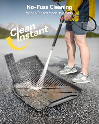 3W Tesla New Model Y Juniper Floor Mats and Cargo Liners  Full Set TPE Floor Liner for 2025 2026 Model Y  Cargo Mats and Seat Back Cover Protector  Car Mats for 2026 Tesla Model Y Juniper Accseeories