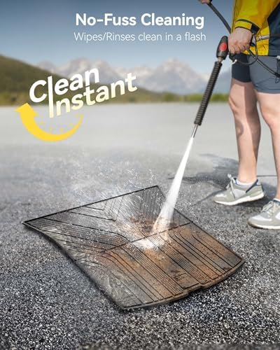 3W Tesla New Model Y Juniper Floor Mats and Cargo Liners  Full Set TPE Floor Liner for 2025 2026 Model Y  Cargo Mats and Seat Back Cover Protector  Car Mats for 2026 Tesla Model Y Juniper Accseeories