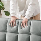 3 in 1 Convertible Sofa Bed Velvet Loveseat Pull Out Sofa Bed Sleeper Sofa Couch