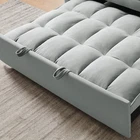 3 in 1 Convertible Sofa Bed Velvet Loveseat Pull Out Sofa Bed Sleeper Sofa Couch