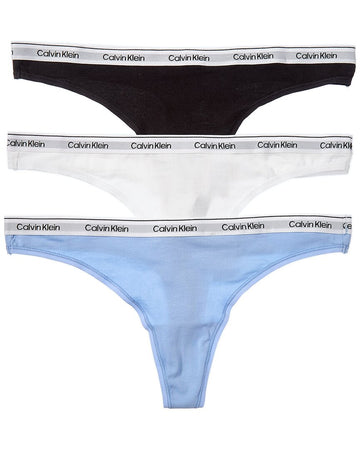 Talla M ' 3pk modern logo thong