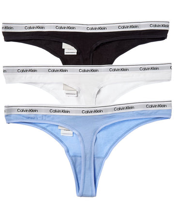 Talla M ' 3pk modern logo thong